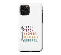 Carcasa para iPhone 11 Pro Maestro Vida Enseñar Inspirar Motivar Educar