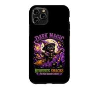 Carcasa para iPhone 11 Pro Mago Carlino Negro Halloween Dark Magic Requires Snacks