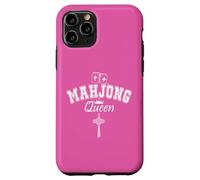 Carcasa para iPhone 11 Pro Mahjong Queen of Tiles Mahjong Queen Crown It's Mahjong Time
