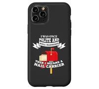 Carcasa para iPhone 11 Pro Mailman Mail Carrier Was Polite Now Mail Carrier