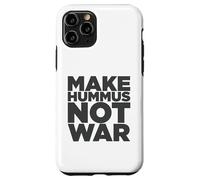 Carcasa para iPhone 11 Pro Make Hummus Not War - Peace Middle East Foodie Vegan