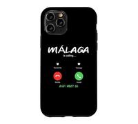 Carcasa para iPhone 11 Pro Málaga está Llamando y Tengo Que IR a España de Viaje