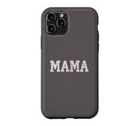 Carcasa para iPhone 11 Pro Mama Floral Patchwork Style Lettering Cute Vintage Mom