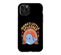 Carcasa para iPhone 11 Pro Mama's Little Splasher Cute Whale Mom Kids