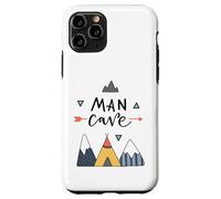 Carcasa para iPhone 11 Pro Man Cave Mountain Arrow Theme para Hombres entusiastas