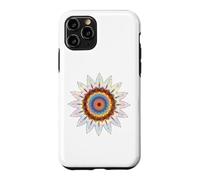 Carcasa para iPhone 11 Pro Mandala Geometría Sagrada Prana Arte Yoga Mantra Om Bueno