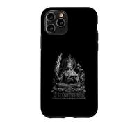 Carcasa para iPhone 11 Pro Manjushri - Espada de sabiduría Budista y Loto Sutra