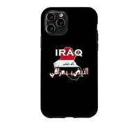 Carcasa para iPhone 11 Pro Mapa de Bandera de Irak Vintage para Amantes iraquíes 2026 Hombres, Mujeres y niños