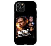Carcasa para iPhone 11 Pro Marco Rubio 2028 Make Democrats Cry Again Action Poster