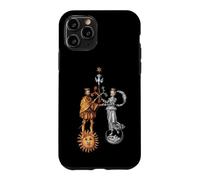 Carcasa para iPhone 11 Pro Matrimonio alquímico del Rey/Reina Sol y Luna