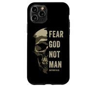Carcasa para iPhone 11 Pro Matthew 10:2 Fear God Not Man - Christian Faith Bible Gospel
