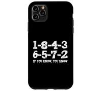 Carcasa para iPhone 11 Pro MAX 1-8-4-3-6-5-7-2 Si Sabe el Bloque Grande del Motor V8 de la Orden de Disparo