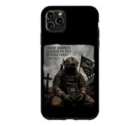 Carcasa para iPhone 11 Pro MAX 2 Timothy 2:3 Endure Hardness as a Good Soldier of Christ