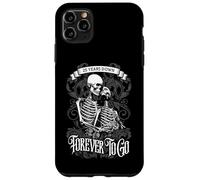 Carcasa para iPhone 11 Pro MAX 25 Years Down Forever To Go Pareja gótica 25 Aniversario