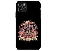 Carcasa para iPhone 11 Pro MAX 28th Birthday Cowgirl 28 Year Old Country Western Girl Women