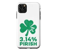 Carcasa para iPhone 11 Pro MAX 3.14% Pirish Pi Día y San Patricio Matemáticas Profesor Irlandés Divertido