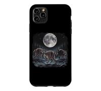 Carcasa para iPhone 11 Pro MAX 3 Moon Protect Seattle Viral Meme Raccoon Jimothy