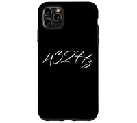 Carcasa para iPhone 11 Pro MAX 432HZ Frecuencia Sintonización Natural Meditación Espiritual Música