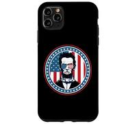 Carcasa para iPhone 11 Pro MAX 4th of July America Flag Merica Abe Lincoln Independence Day