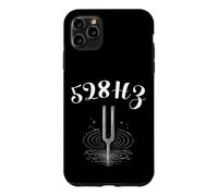 Carcasa para iPhone 11 Pro MAX 528HZM FRECUENCIA Sanación Música Sagrada Natural Tuning Sagrado Sagrado