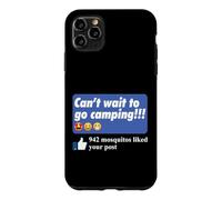 Carcasa para iPhone 11 Pro MAX 942 A los Mosquitos Les gustó tu publicación Mosquito Meme Funny Camping