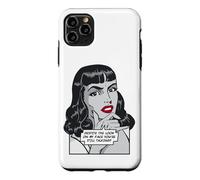 Carcasa para iPhone 11 Pro MAX A Pesar de la Mirada en mi Cara, todavía estás Hablando de Arte Pop