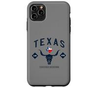 Carcasa para iPhone 11 Pro MAX Abanico Vintage de Texas 1845, Estados Unidos
