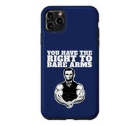 Carcasa para iPhone 11 Pro MAX Abraham Lincoln Bare Arms Tienes Derecho a Las Armas Desnudas