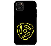 Carcasa para iPhone 11 Pro MAX Adaptador de Disco Vintage de 45 RPM con Eje de música de Vinilo Retro