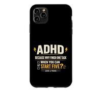 Carcasa para iPhone 11 Pro MAX ADHD Because Why Finish One Task When You Can Start Five