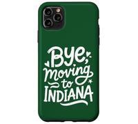 Carcasa para iPhone 11 Pro MAX Adiós, Mudarse a Indiana