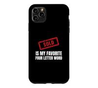 Carcasa para iPhone 11 Pro MAX Agente de Bienes raíces Agente inmobiliario Vendedor de Casas Agente de Marketing