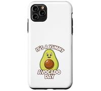Carcasa para iPhone 11 Pro MAX Aguacate Divertido Kawaii Vegano Vegetariano Fruta