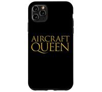Carcasa para iPhone 11 Pro MAX Aircraft Queen Military Air Force Jet Plane Pilot Wife