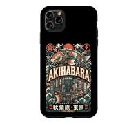 Carcasa para iPhone 11 Pro MAX Akihabara Mecánica Koi Futuro Distrito Tokio Japón Gráfico