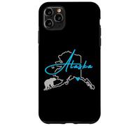 Carcasa para iPhone 11 Pro MAX Alaska América con Oso Polar