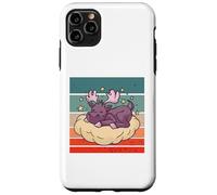 Carcasa para iPhone 11 Pro MAX Alce Adorable Alce Soñador Alce Durmiendo Nube Cama Sueños