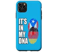Carcasa para iPhone 11 Pro MAX Alemania y Puerto Rico mezclan el Patrimonio de ADN