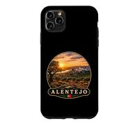 Carcasa para iPhone 11 Pro MAX Alentejo Portugal Vintage Viajes Puesta de Sol Vistas