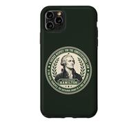 Carcasa para iPhone 11 Pro MAX Alexander Hamilton Cita Importancia del Derecho Constitucional