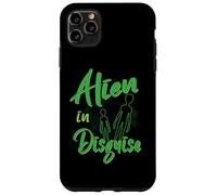 Carcasa para iPhone 11 Pro MAX Alien in Disguise - Disfraz de Extraterrestre