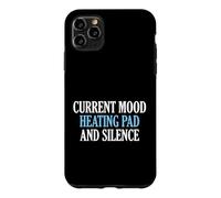 Carcasa para iPhone 11 Pro MAX Almohadilla de calefacción de Estado de ánimo y Silencio fibromialgia Guerrero