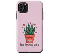 Carcasa para iPhone 11 Pro MAX Aloe You Very Much Juego de Palabras de Plantas