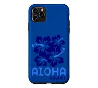 Carcasa para iPhone 11 Pro MAX Aloha Hawaii Blue Hibiscus