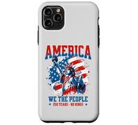 Carcasa para iPhone 11 Pro MAX América Nosotros El Pueblo 250 Años Sin Reyes Democracia Libertad