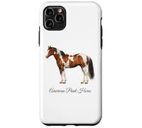 Carcasa para iPhone 11 Pro MAX American Paint Horse Hermosa Ecuestre