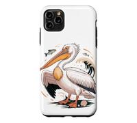Carcasa para iPhone 11 Pro MAX American White Pelican Sea Bird Birder