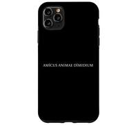 Carcasa para iPhone 11 Pro MAX AMICUS ANIMAE DIMIDIUM - Un Amigo es la Mitad del Alma