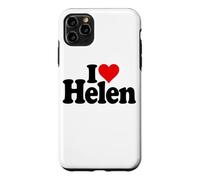 Carcasa para iPhone 11 Pro MAX Amo EL Nombre Helen del CORAZÓN EN UNA tee