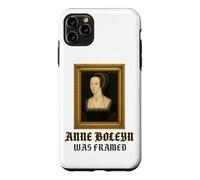 Carcasa para iPhone 11 Pro MAX Ana Bolena fue enmarcada Esposa del Rey Enrique VIII para Luces